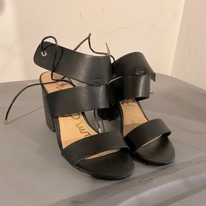 SAM EDELMAN || Black Block Heels